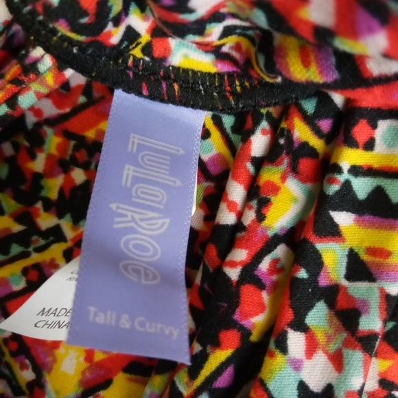 Lularoe Multi-Color Leggings TC - Picture 5 of 6